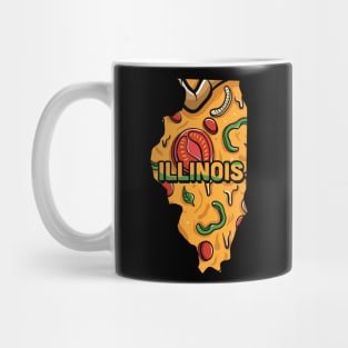 Illinois state design / Illinois lover / Illinois gift idea / Illinois present  / Illinois home state Mug